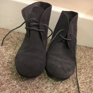 Crown Vintage Gray Booties